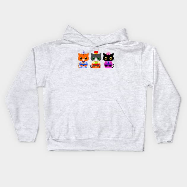 The Magi Cats Kids Hoodie by michikittens